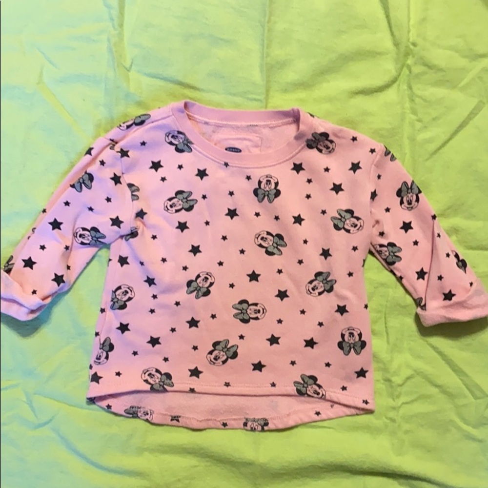 4t Disney collection 3/4 sleeve sweatshirt